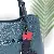 Wholesale Boots Bag Charm Supply for Retailers - Black+Red-7*10.5CM