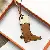 Wholesale Boots Bag Charm Supply for Retailers - Light coffee + beige-7*10.5CM