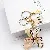 Rhinestone Bear Bag Charm & Phone Keychain Supply Wholesale - Bear