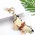 Rhinestone Bear Bag Charm & Phone Keychain Supply Wholesale - French Bulldog
