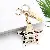 Rhinestone Bear Bag Charm & Phone Keychain Supply Wholesale - Five-pointed star
