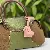 Love Bow Bag Charm Supply - Wholesale Heart Keychains - Pale pinkish gray