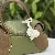 Love Bow Bag Charm Supply - Wholesale Heart Keychains - White