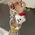 Wholesale Plush Girly Heart Bow Cat Phone Chain Supply - Single sided red hello kitty