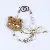 Wholesale Plush Girly Heart Bow Cat Phone Chain Supply - Single sided brown bear