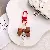 Candy Color Bow Phone Charm Wholesale Supply - Quality Cute - brown