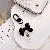 Candy Color Bow Phone Charm Wholesale Supply - Quality Cute - black