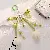 Wholesale Super Fairy Multi-layered Bow Phone Charm Supply - off white