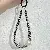Wholesale Tassel Flash Rhinestone Phone Charms for Retailers - black