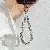 Wholesale Tassel Flash Rhinestone Phone Charms for Retailers - Square Rhinestone Chain