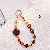 Wholesale Retro Amber Phone Charms for Retail Success - round leopard print