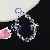 Wholesale Fig Transparent Bracelet Phone Lanyard Supply - light purple