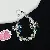 Wholesale Fig Transparent Bracelet Phone Lanyard Supply - White