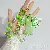 Wholesale Trendy Blind Box Hand-beaded Phone Charm Supply - Green color (chain, random doll styles)