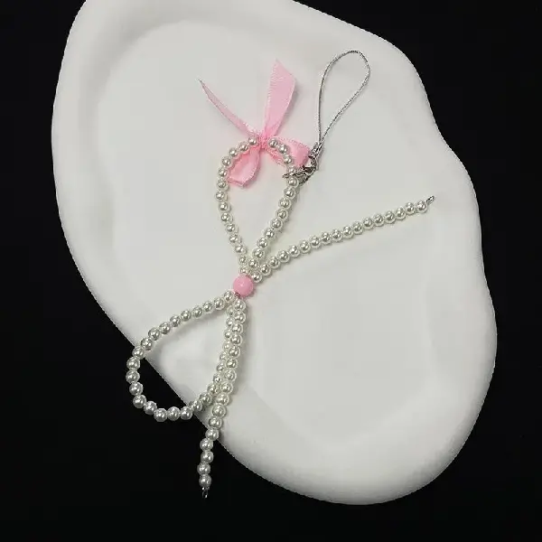 pearl bow,chaincharmsupply.com