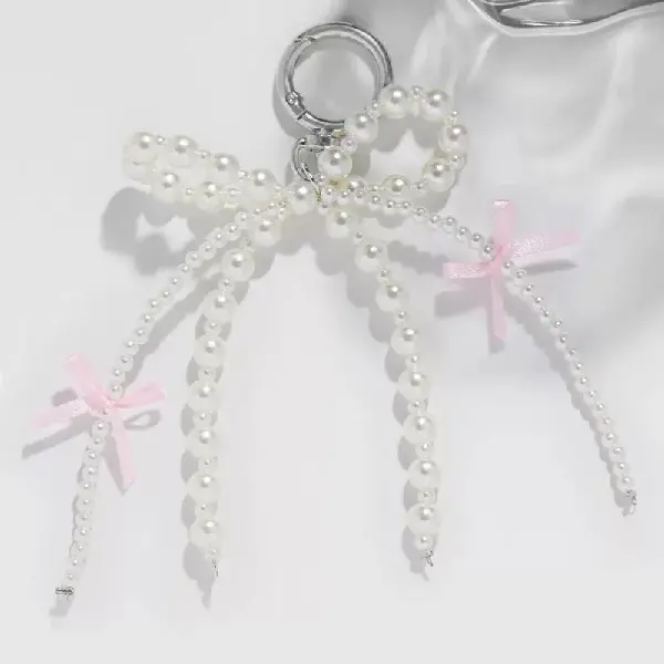 small pink bow,chaincharmsupply.com