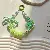 Hand-painted Beads & Heavy Industry Craft Wholesale Supply - Emerald green