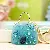 Wholesale Pearl Small Fragrance Bag Charm & Keychain Supply - Jelly satchel blue-single OPP bag packaging