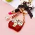 Wholesale Pearl Small Fragrance Bag Charm & Keychain Supply - Oil dripping small satchel red - single OPP bag packaging