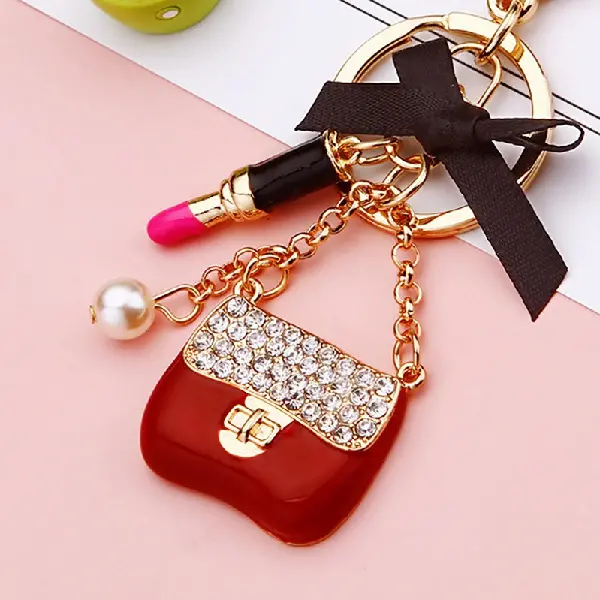 Oil dripping small satchel red - single OPP bag packaging,chaincharmsupply.com