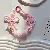 Hand-painted Beads & Heavy Industry Craft Wholesale Supply - pink
