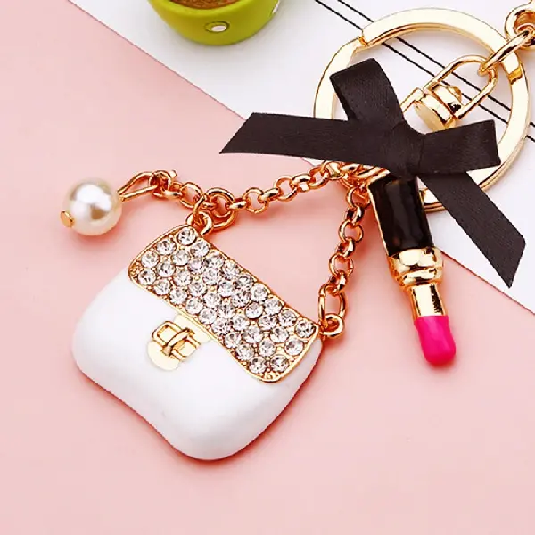Oil dripping small satchel white - single OPP bag packaging,chaincharmsupply.com