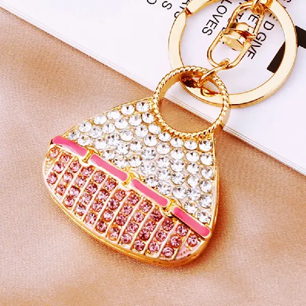 Small handbag pink-single OPP bag packaging,chaincharmsupply.com