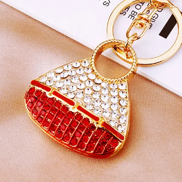 Small hand-held shoulder bag red-single OPP bag packaging,chaincharmsupply.com
