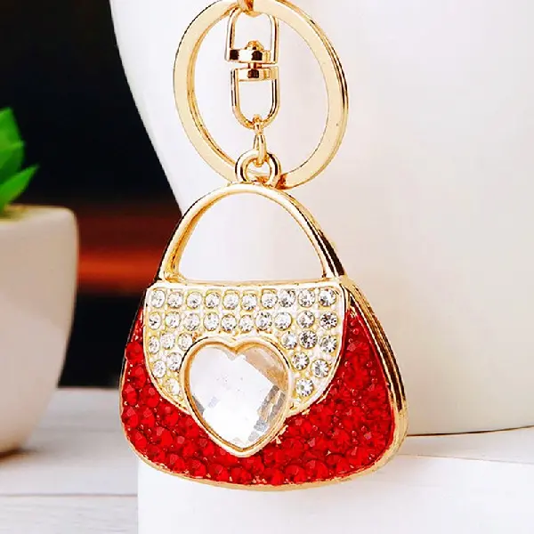 Love satchel red - single OPP bag packaging,chaincharmsupply.com