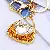 Wholesale Pearl Small Fragrance Bag Charm & Keychain Supply - Love small shoulder bag yellow-single OPP bag packaging