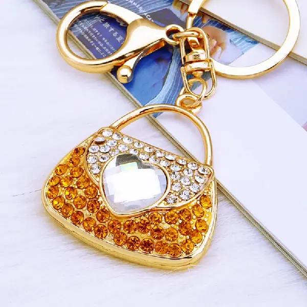 Love small shoulder bag yellow-single OPP bag packaging,chaincharmsupply.com