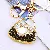 Wholesale Pearl Small Fragrance Bag Charm & Keychain Supply - Love small shoulder bag black-single OPP bag packaging