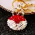 Wholesale Pearl Small Fragrance Bag Charm & Keychain Supply - Round pearl bag red-single OPP bag packaging