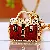 Wholesale Pearl Small Fragrance Bag Charm & Keychain Supply - Leopard print small shoulder bag red-single OPP bag packaging