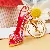 Wholesale Pearl Small Fragrance Bag Charm & Keychain Supply - Fish Mouth High Heels Rose Red - Single OPP bag packaging