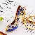 Wholesale Pearl Small Fragrance Bag Charm & Keychain Supply - Star high heels sapphire blue-single OPP bag packaging