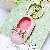 Wholesale Pearl Small Fragrance Bag Charm & Keychain Supply - Bow shoes pink-single OPP bag packaging