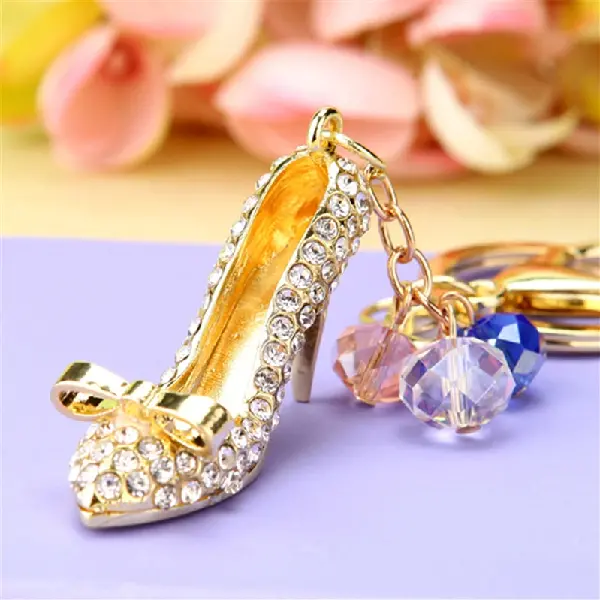 Cinderella's glass slipper-single OPP bag packaging,chaincharmsupply.com
