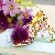 Pearl Small Fragrance Keychain Supply for Wholesale Retailers - Plush high heels purple-single OPP bag packaging