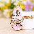 Pearl Small Fragrance Keychain Supply for Wholesale Retailers - Small slippers pink-single OPP bag packaging
