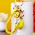 Wholesale Cute Rhinestone Lemon Keychain for Retailers - Yellow rope + lemon-individually packaged