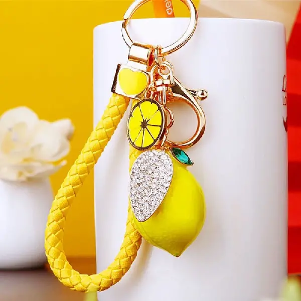 Yellow rope + lemon-individually packaged,chaincharmsupply.com