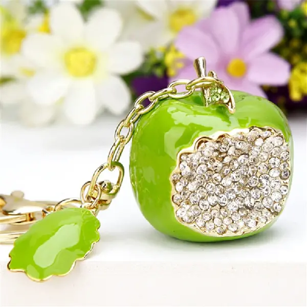 Big Green Apple-Individually Wrapped,chaincharmsupply.com