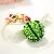 Wholesale Cute Rhinestone Lemon Keychain for Retailers - Full Rhinestone watermelon-individually packaged