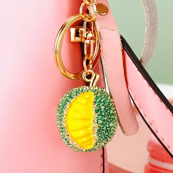 Rhinestone mini durian-individually packaged,chaincharmsupply.com
