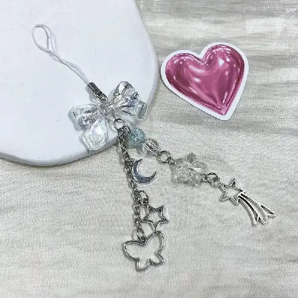 Bow star and moon model,chaincharmsupply.com
