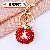Wholesale Cute Rhinestone Lemon Keychain for Retailers - Lulu Ping'an-Individually packaged
