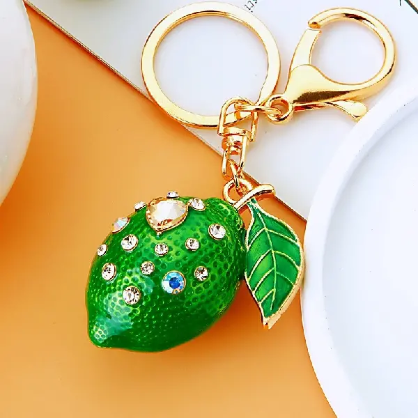 A779 lemon concentric green-individually packaged,chaincharmsupply.com