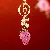 Wholesale Cute Rhinestone Lemon Keychain for Retailers - A731 Jelly Three-dimensional Strawberry Violet-Individually packaged