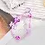 Silver Electroplated Beads Wholesale - Premium Quality Chains - pink
